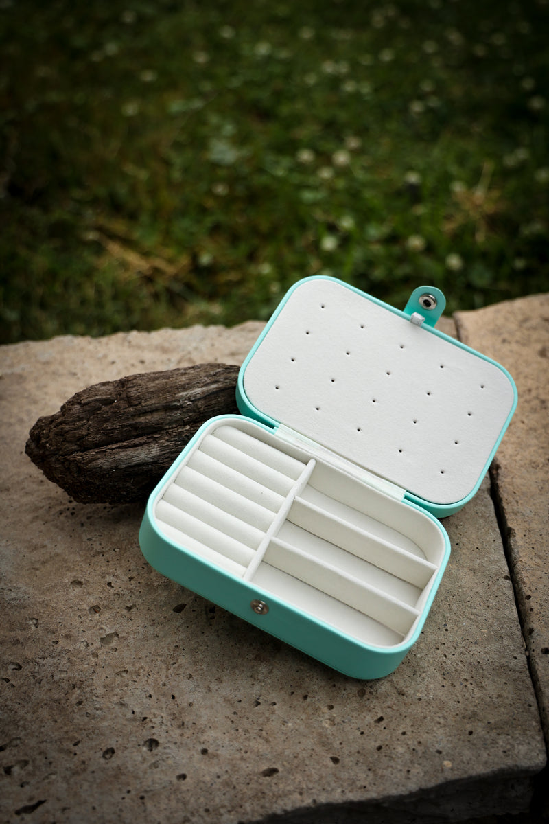 PENDLETON TURQUOISE JEWELRY BOX – SEGRID KNIGHT LEATHER STUDIO