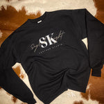 SK LEATHER STUDIO SWEATSHIRT - LOGO